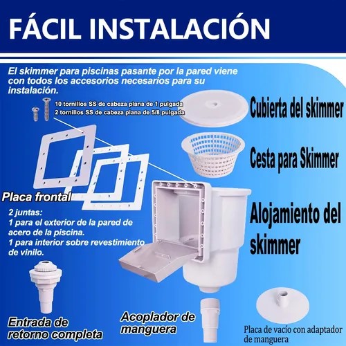 Kit de Desnatador universal con empotrables