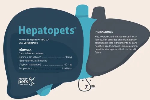 Hepatopets (60 Tabletas de 361mg)