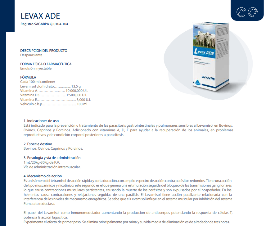 Levax ADE 100mL