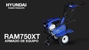Motoazada Profesional Hyundai 7HP 3 Velocidades - Ram750xt