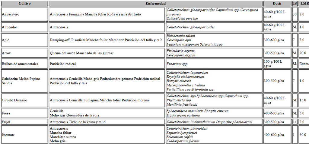 Fungicida  benomilo polvo humectable Robust R 500 g