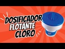 Clorador flotante de 7" para piscina