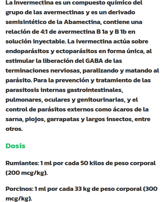 Invermex Endoparasiticida 100mL