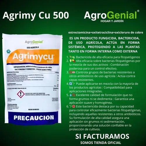 Bactericida AgrimyCU (1Kg) (Estreptomicina + Oxitetraciclina)