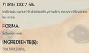 Antiprotozoario Zuri-Cox 2.5% 1L
