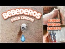 Bebedero niple automático de acero inoxidable