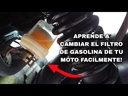 Filtro de gasolina para motos Yamaha, Italika y Honda