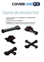 Acople hembra roscado macho COVERLINE PE  con junta Ø50 - 1½"