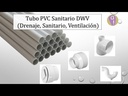 Acoplamiento reductor DWV Adaptador DIN 75-50mm