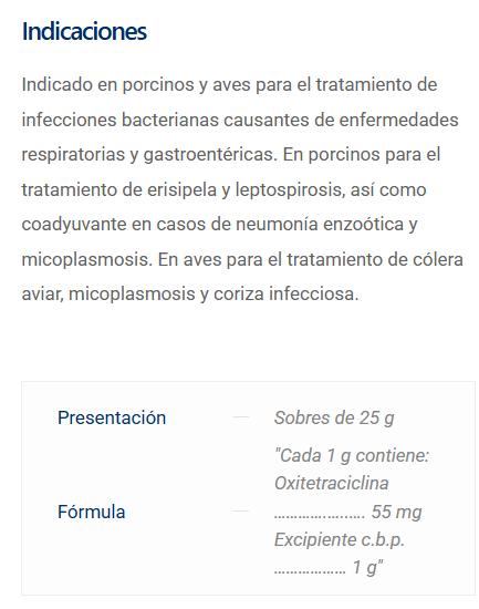 Oxitetraciclina 5% 20mL (copia)