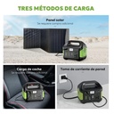 Generador de electricidad portátil 300W Eg009Li