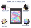 Bolsa negra resellable de aluminio holográfico de 9x12cm