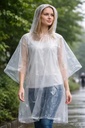 Poncho desechable unitalla PRETUL