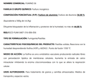 Fumino 56% Fosfuro de Aluminio 960g