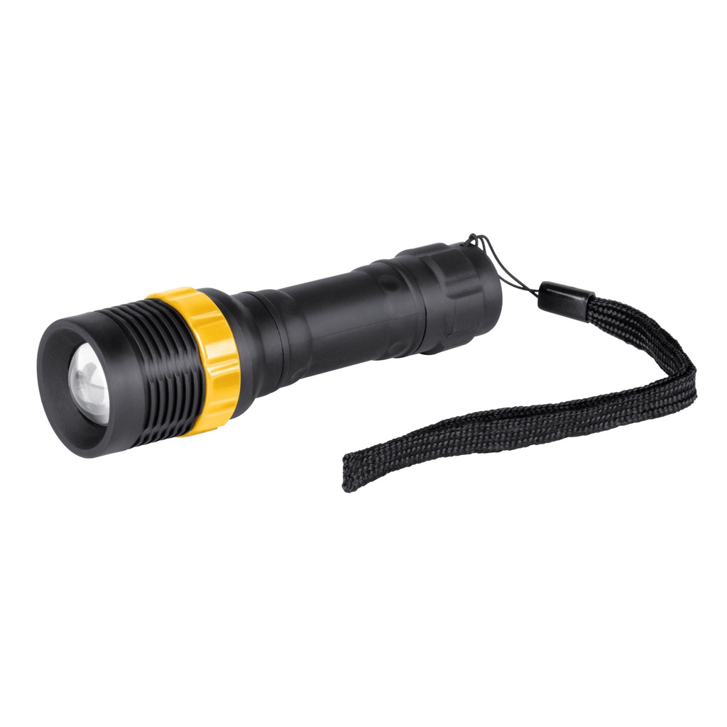 Saving-Battery Super Bright rechargeable LED plastic flashlight