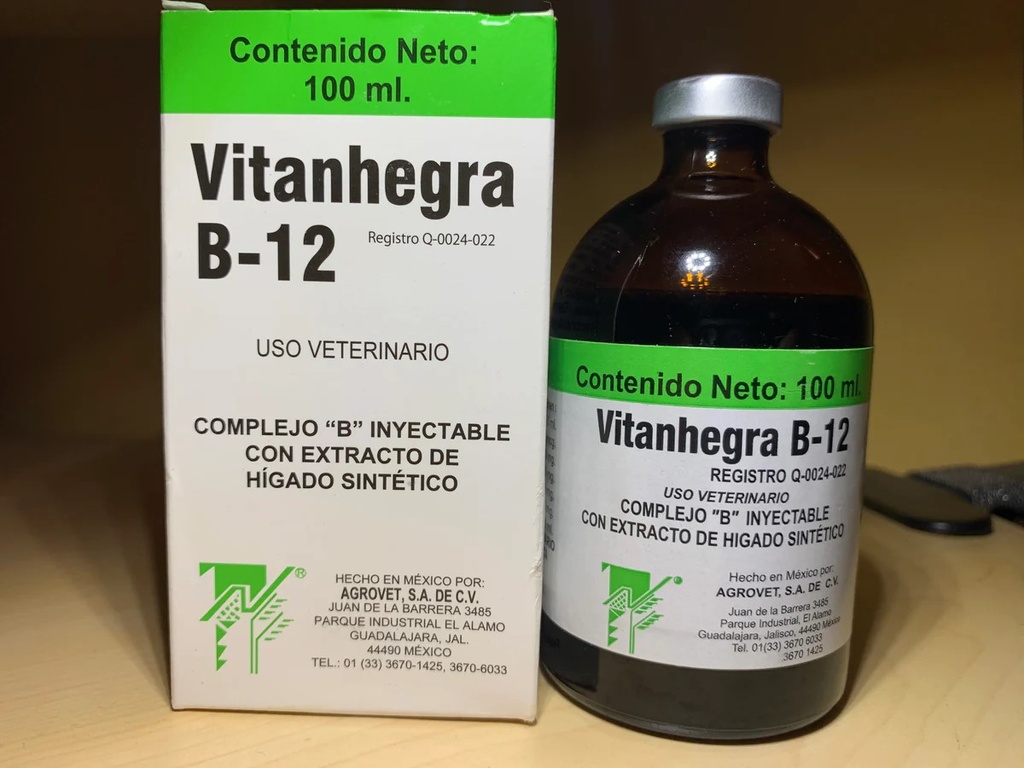 Agrovet´s Vitanhegra B12 100mL (Complex B)