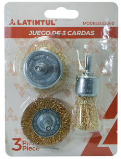 Juego de 3 cardas LATINTUL