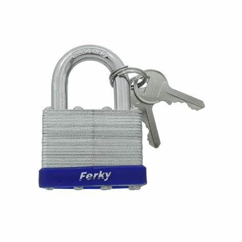 Short-neck padlock (3 keys included)