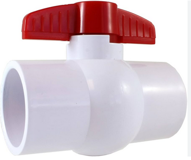 Válvula bola PVC 1½" fija
