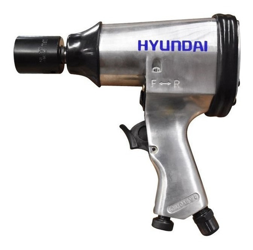 HYUNDAI Pistol Pneumatic Impact Wrench. Includes Impact Sockets