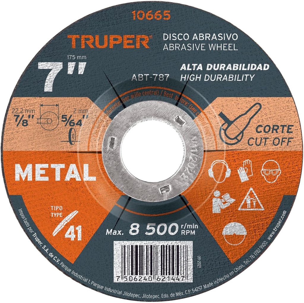 7" type 41 Cutting Disc