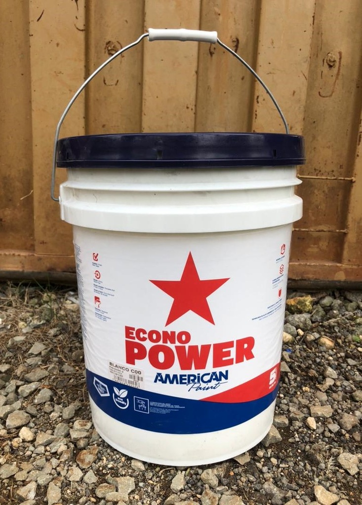 Acrylic Latex Paint - 5GL White