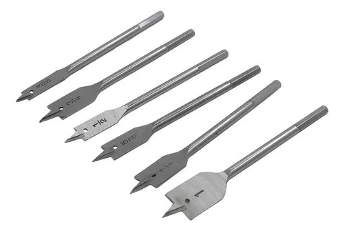 6 pcs. Flat Bit Set