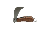 [FLL663] Curved pocket knife