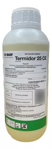 Insecticida Termidor (i. a.: fipronil) 1 Litro