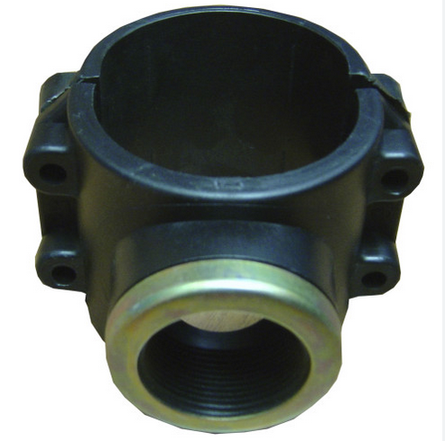 40x3/4" plastic pipe clamp on saddle