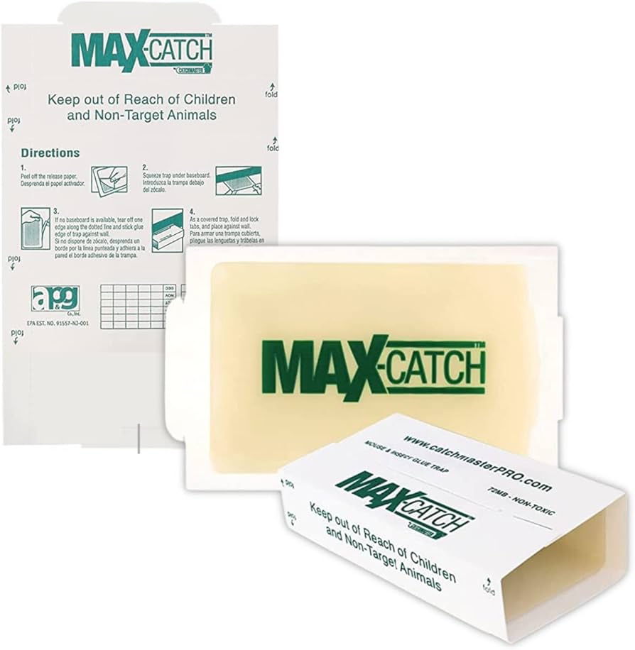 CATCHMASTER MAX-catch Rat, Mouse & Insect Glue Trap