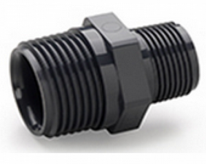 PP Ø 1-1/4"x1" reduced M-M adapter fitting