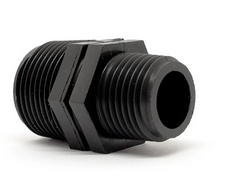 PP Ø 1"x½" reduced M-M adapter fitting