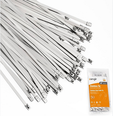 100-Piece Cable Tie Wraps Set