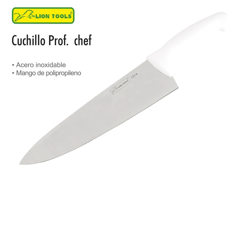 Cuchillo profesional Chef 10"