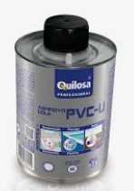 Fast-set PVC cement & applicator brush. 1 L