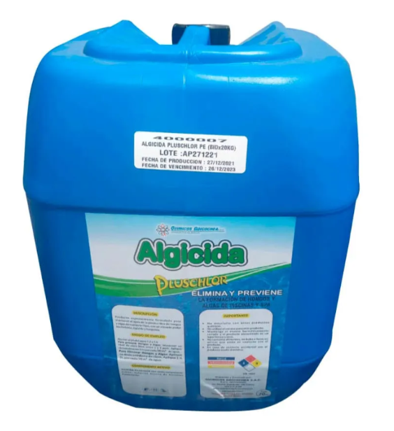 Galón de alguicida