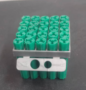 1½" green wall plugs pack (25 u)