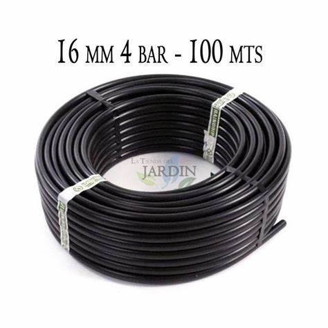 Manguera PE 16mm (4BAR) Longitud 100m