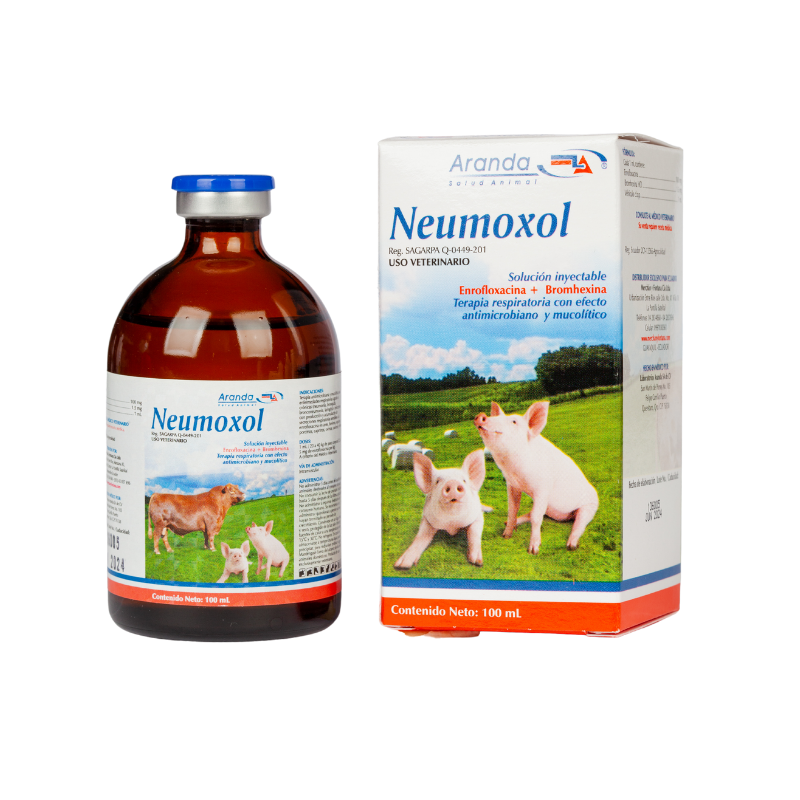 Neumoxol 100mL (Bromhexina y Enrofloxacina)