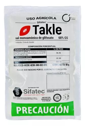 Herbicida Takle 68% GS (50 gramos)