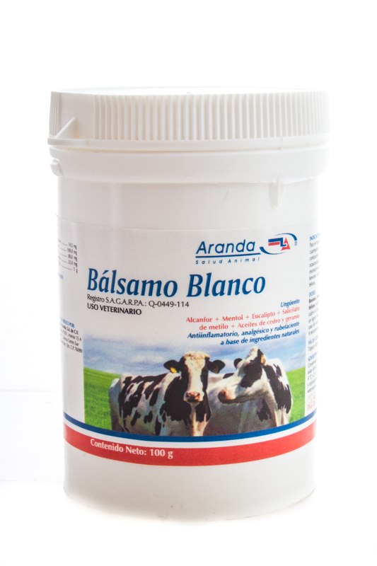 Bálsamo blanco 100g