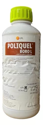 Poliquel Boro Foliar Nutrient (1 L)