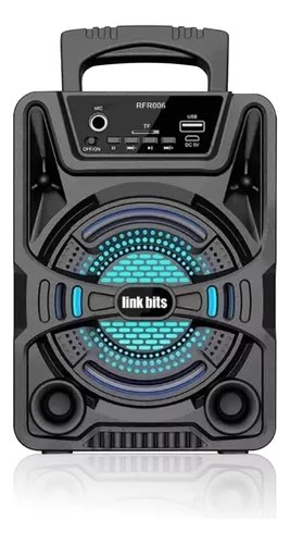 Bocina - Radio FM marca Linkbits 8" 3000W