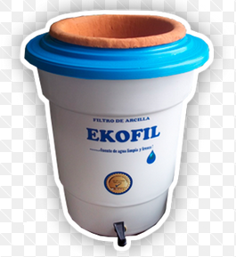 Filtros Ekofil de 20 Litros de arcilla