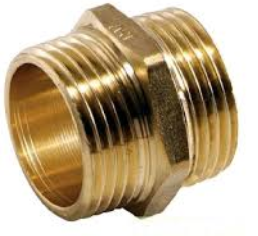 Bronze 2" M-M adapter fitting