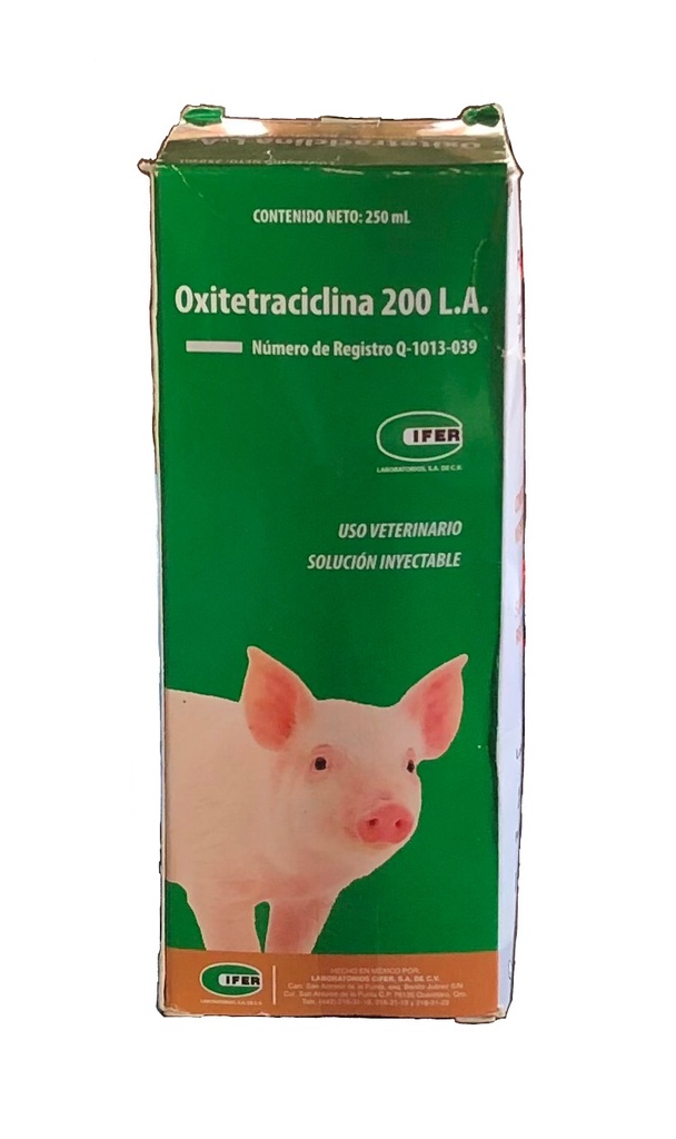 Oxytetracycline 200 L.A Antibiotic 250mL