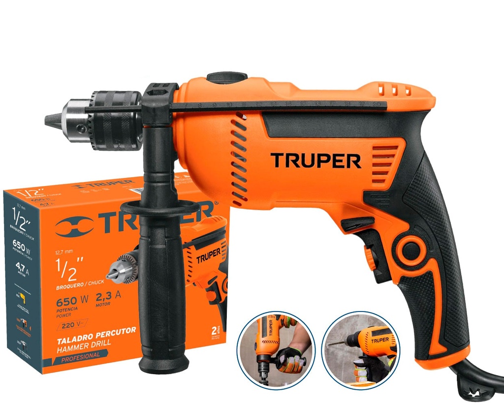 Taladro TRUPER 650W