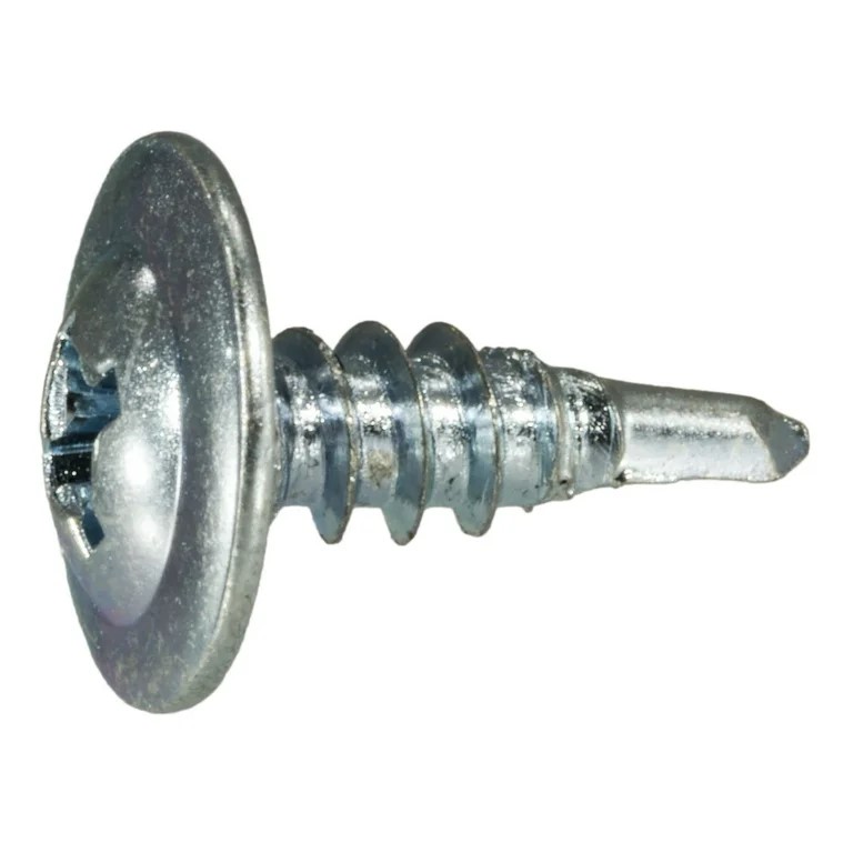 8x½ Zinc Plated Truss Head Self-Drilling Screw