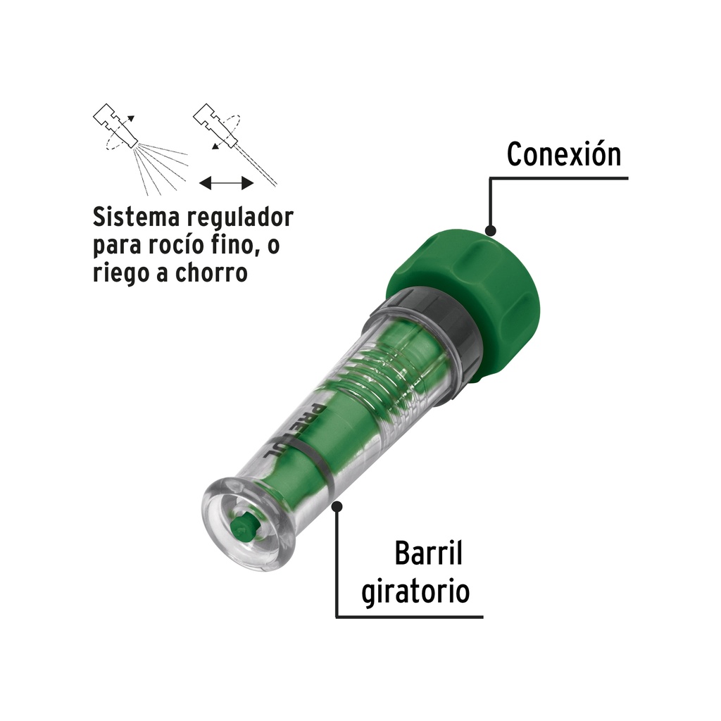 PRETUL 2-Pattern Hose Nozzle